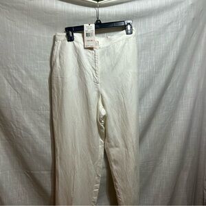 Ruby Rd. linen blend pants NWT 10